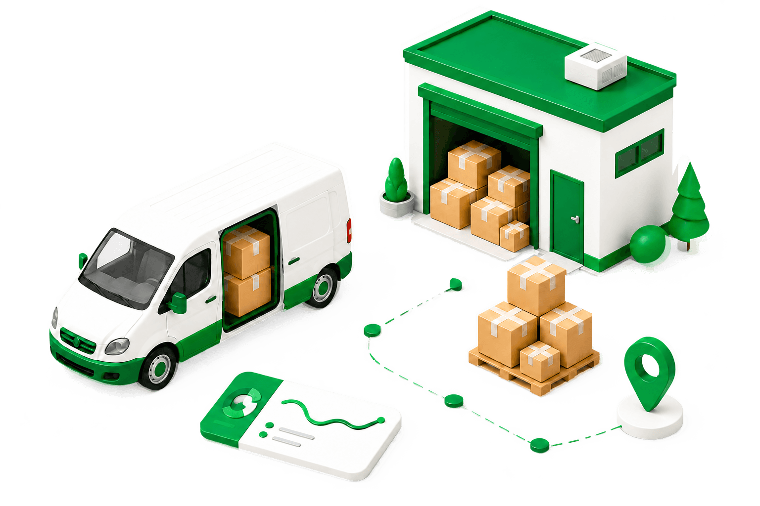 UUCargo shipping workflow and logistics process overview